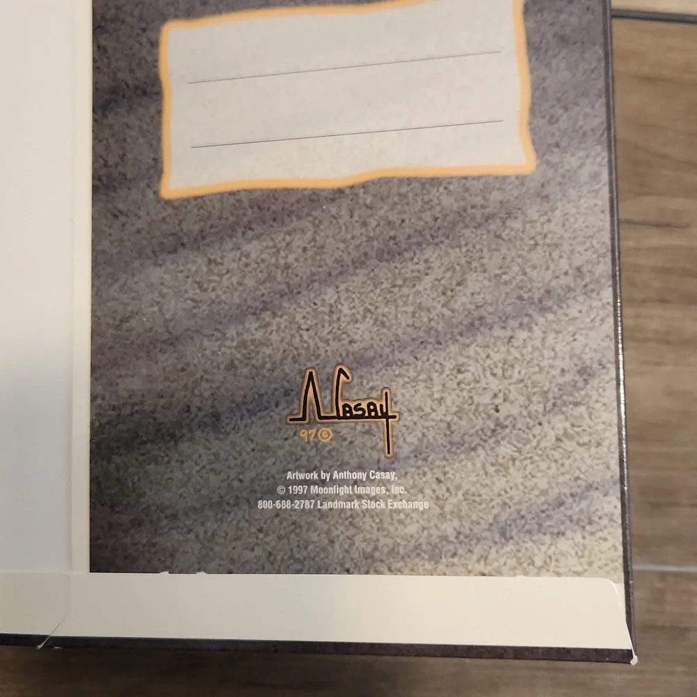 Anthony Casay ocean scene school folder Stuart Hall from 1997